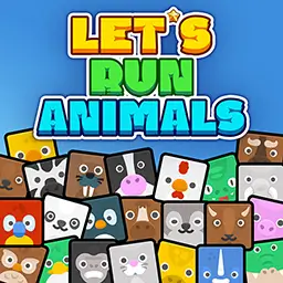 animal run game logo