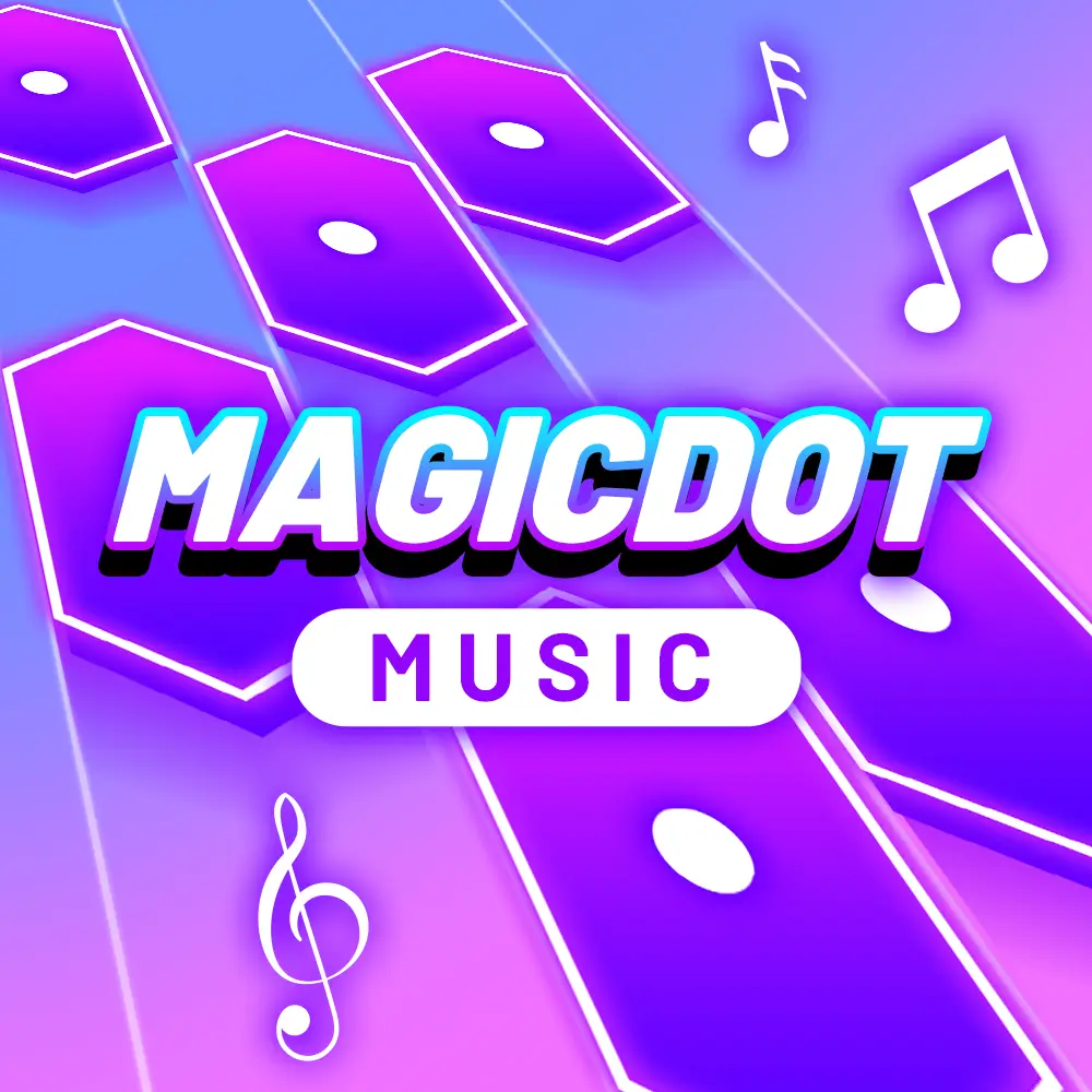 Magic Dot Beat game logo